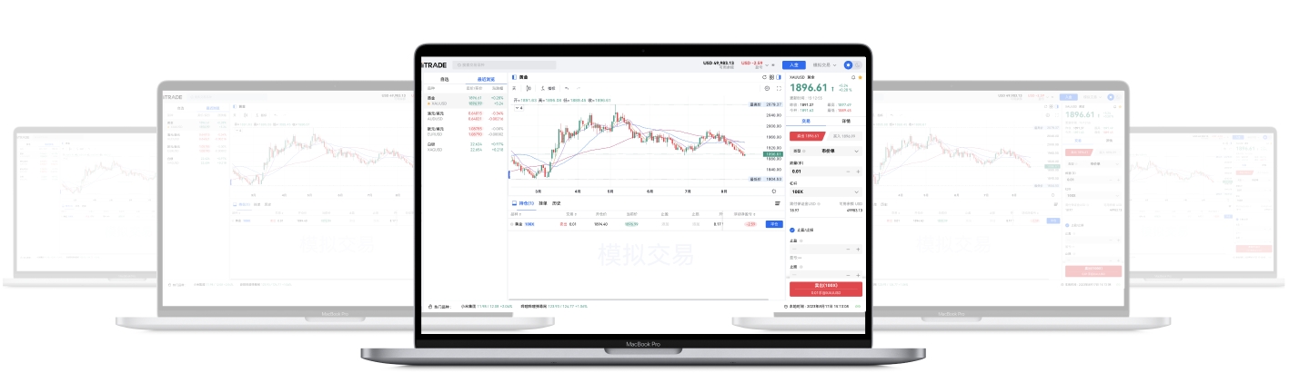 线上交易平台展示